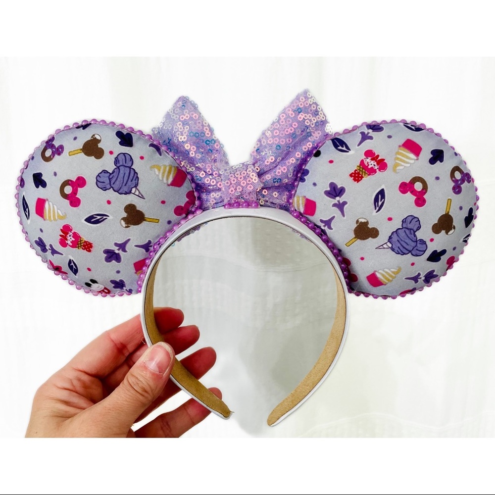 Pink and Purple Mickey Snacks Mouse Ears - Picture 3 of 3
